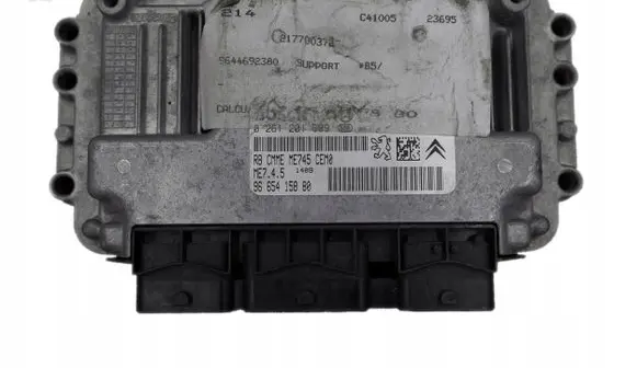 Citroen C4 I Engine control unit/module 9665415880