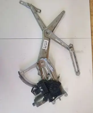 Opel Zafira A Sliding door window regulator with motor 