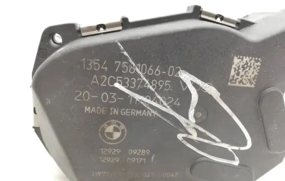 BMW 1 E81 E87 Throttle valve 13547561066 7561066
