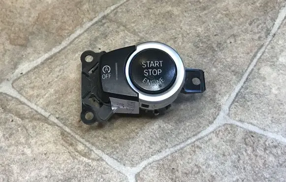 Engine start stop button switch