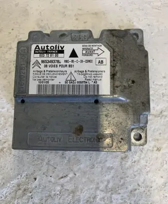 Citroen C4 I Airbag control unit/module 9653493780