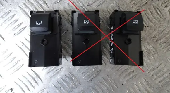 Hyundai Tucson IV NX4 Electric window control switch 93581-N70504X