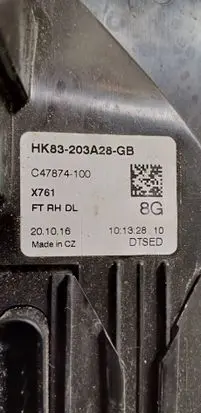 Jaguar F-Pace Front door lock C47874100 HK83203A28GB 10132810