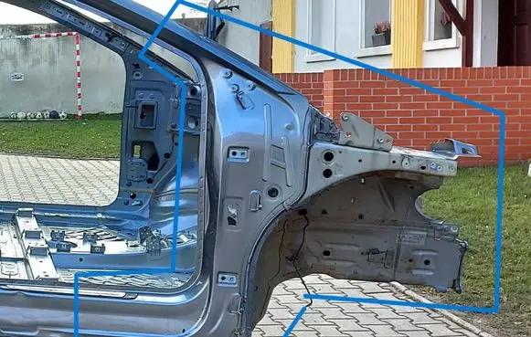 Audi Q4 Sportback e-tron Front quarter panel 