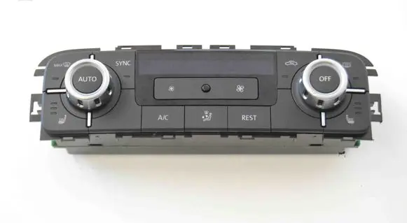 Volkswagen Touareg II Interior fan control switch 7P6907040BR 7P6907040