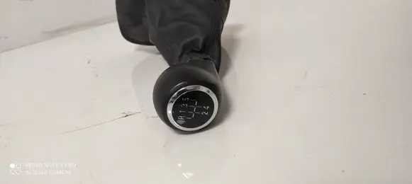 Opel Corsa D Gear lever shifter trim leather/knob