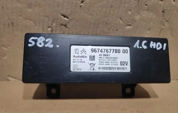 Citroen DS4 Bluetooth control unit module 9674767780