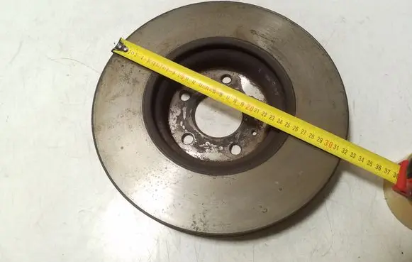 Front brake disc