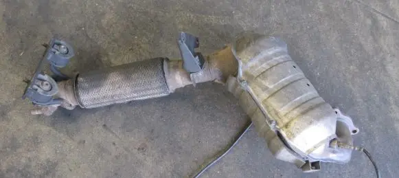 Mitsubishi Outlander Catalyst/FAP/DPF particulate filter 1577A165