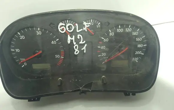 Volkswagen Golf IV Speedometer (instrument cluster) 1J0919880D 0263604025 00440416218072