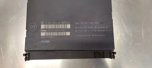 Mercedes-Benz S W221 Other control units/modules A2218708186