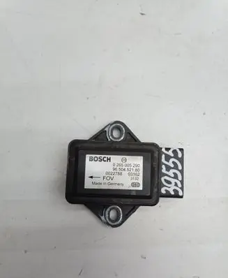Peugeot 607 ESP acceleration yaw rate sensor 9650452180 0265005290 0022788