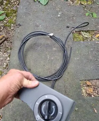 Renault Espace II Headlight level height control switch