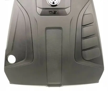 Volkswagen Touareg I Engine cover (trim) 4M4133849