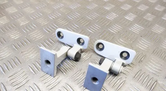 Front door hinge set