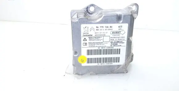 Peugeot 508 Airbag control unit/module 9677910680 A2C53323336