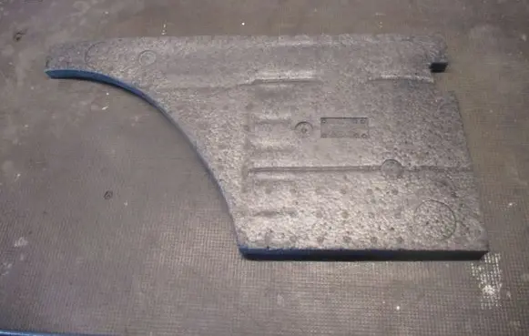 Ford Mondeo MK IV Rear sound insulation 