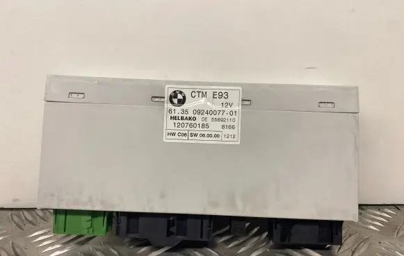 BMW 3 E92 E93 Convertible roof control unit 9240077 61359240077