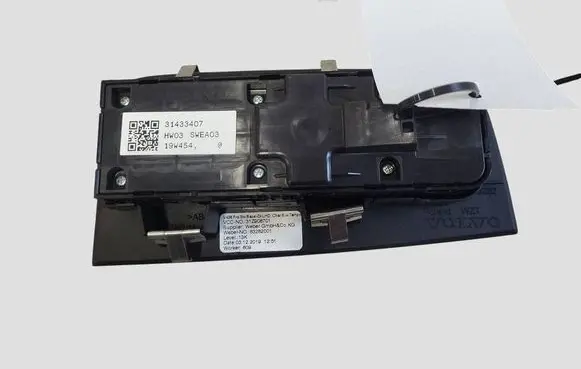 Volvo V60 Electric window control switch 31433407