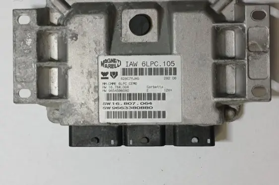 Peugeot 207 Engine control unit/module 9663380880 IAW6LPC105