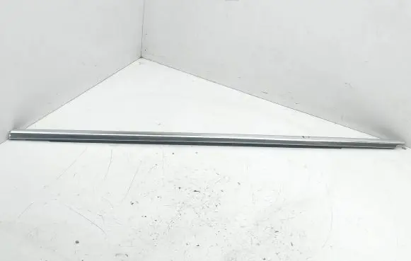 Front door glass trim molding