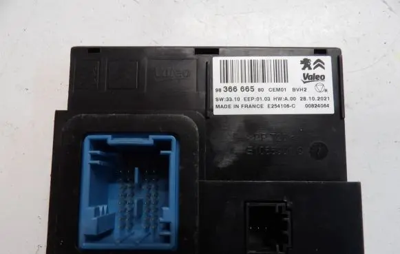 Citroen C5 Aircross Air conditioner control unit module 9836666580 E254106C 00824064