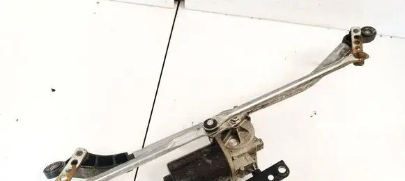 Opel Astra G Front wiper linkage and motor