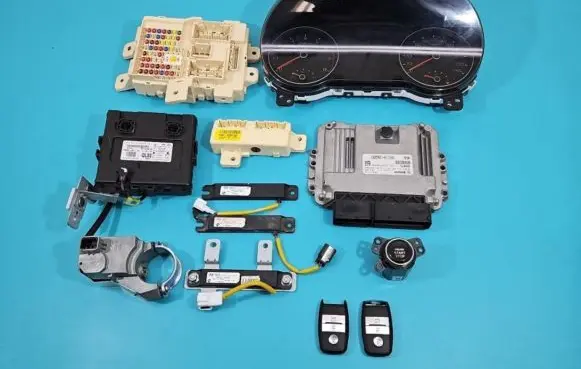 KIA Sportage Engine control unit/module ECU 0261S14967 IMPRK1359157