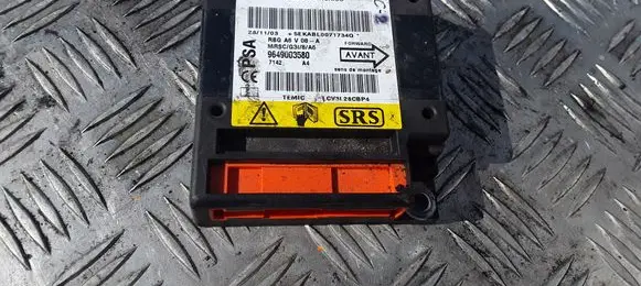 Citroen C2 Airbag control unit/module 9649003580