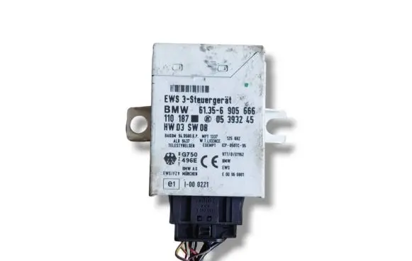 BMW 3 E46 Immobilizer control unit/module 05393245 6905666