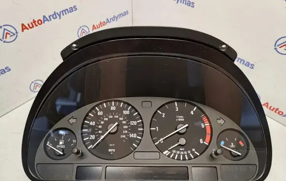 BMW X5 E53 Speedometer (instrument cluster) 62106942217 62116979571 62119147695