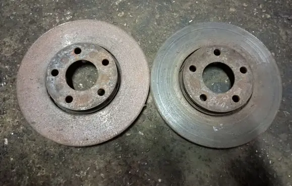 Audi A4 S4 B8 8K Front brake disc