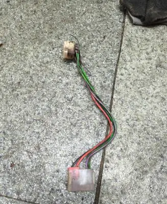 BMW 3 E30 Ignition lock contact 1372567