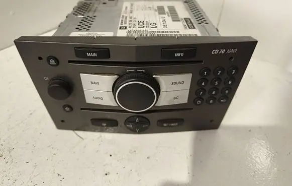 Opel Zafira B Radio/CD/DVD/GPS head unit 383555646 13188465