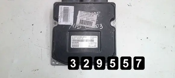 Mercedes-Benz C W203 Engine control unit/module a2711536179