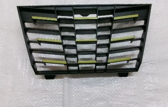 Peugeot 208 II Front bumper upper radiator grill 9855775580