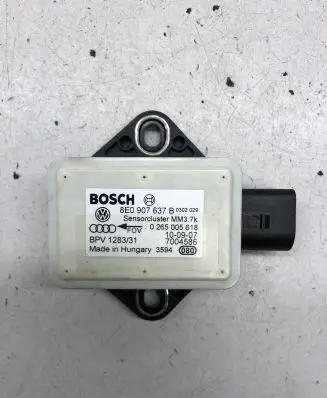 Audi A6 S6 C6 4F ESP acceleration yaw rate sensor 8E0907637B 0265005618