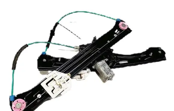 Front door window regulator with motor