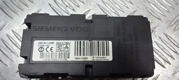 Citroen C5 Tire pressure control unit 9655140080