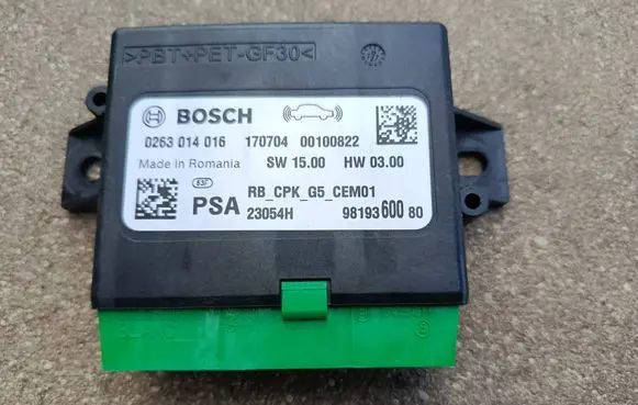 Citroen C3 Aircross Parking PDC control unit/module 9819360080