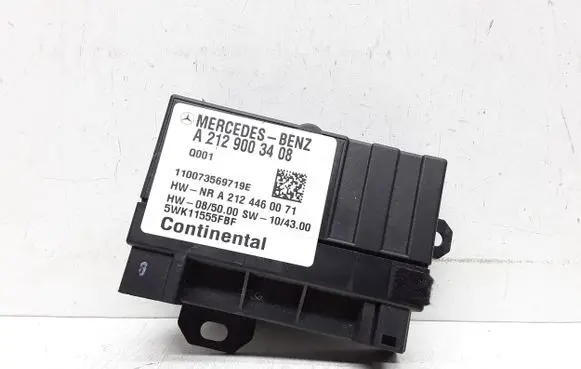 Mercedes-Benz E W212 Fuel injection pump control unit/module A2129003408