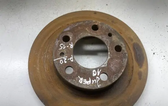 Citroen Jumper Front brake disc