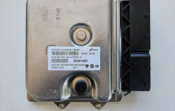 Fiat Ducato Engine control unit/module 55261983 MJD8F3BO