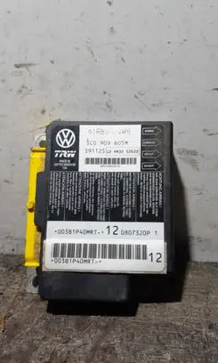 Volkswagen PASSAT B6 Airbag control unit/module 3C0909605M