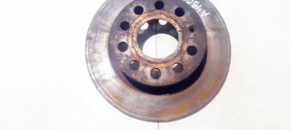 Audi A3 S3 8P Rear brake disc neventiliuojamas