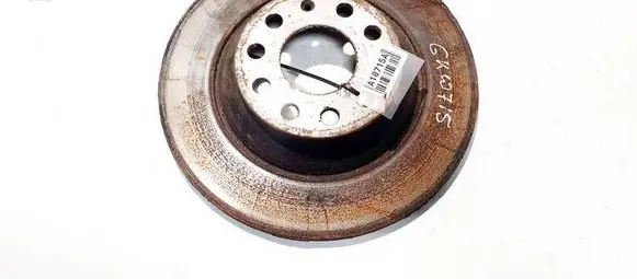Audi A6 S6 C6 4F Rear brake disc neventiliuojamas