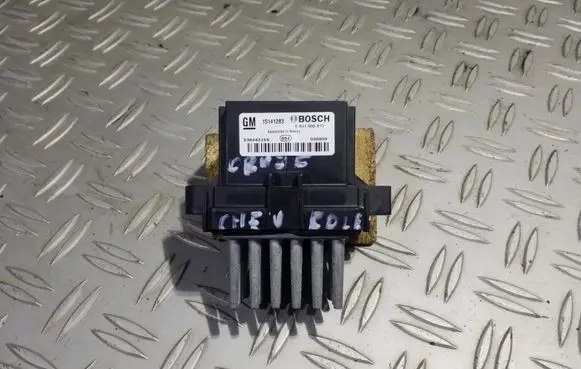 Chevrolet Cruze Heater blower motor/fan resistor F011500017 15141283 S3844ZJSS
