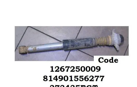 Rear shock absorber/damper