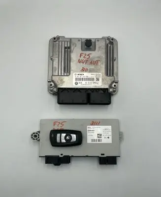 BMW X3 F25 Engine ECU kit and lock set 8513249 030063931 0281017647