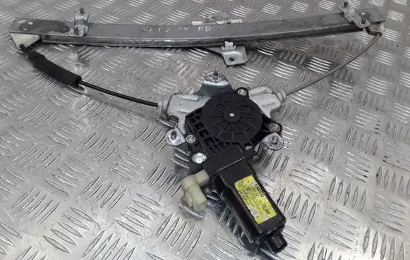Hyundai Getz Front door window regulator with motor 988201C100 3L19T